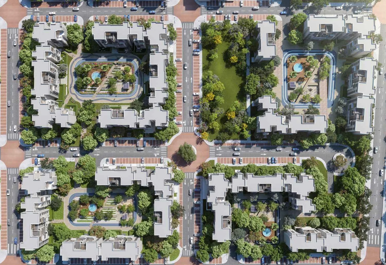 District 6 - Blu 6th of October City master plan