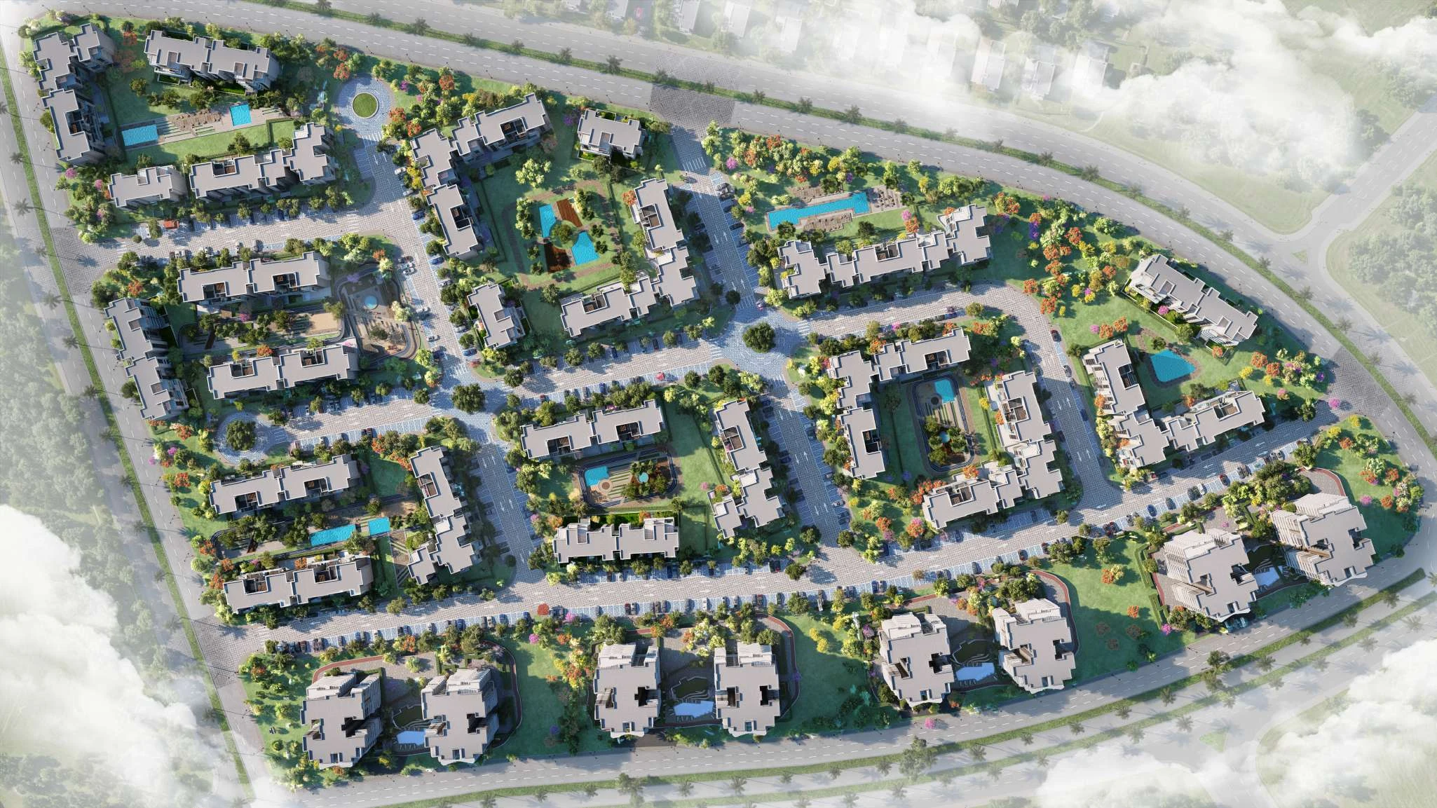District 2 - Moon Heights 6th of October City master plan