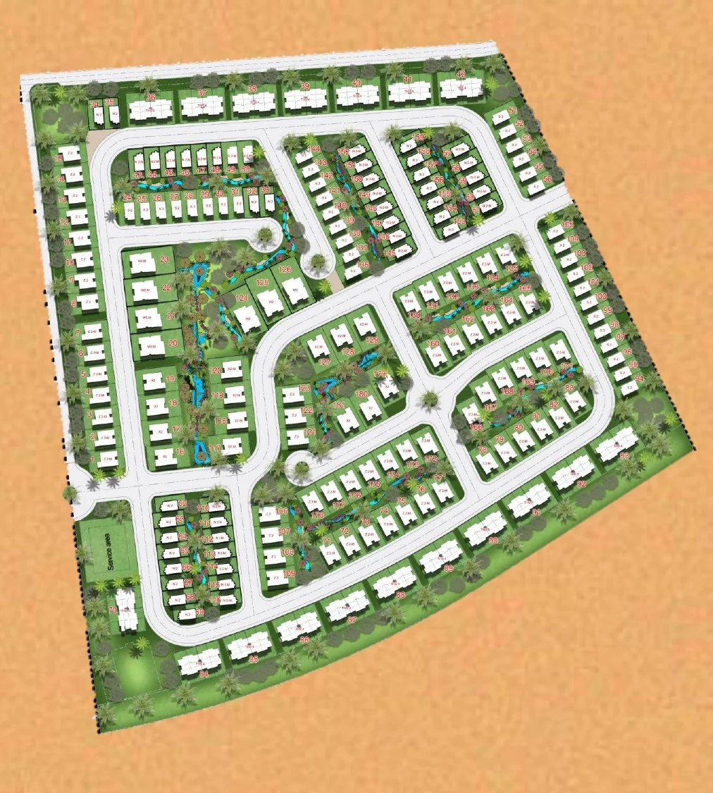 District 2 - Tali 6th of October City master plan
