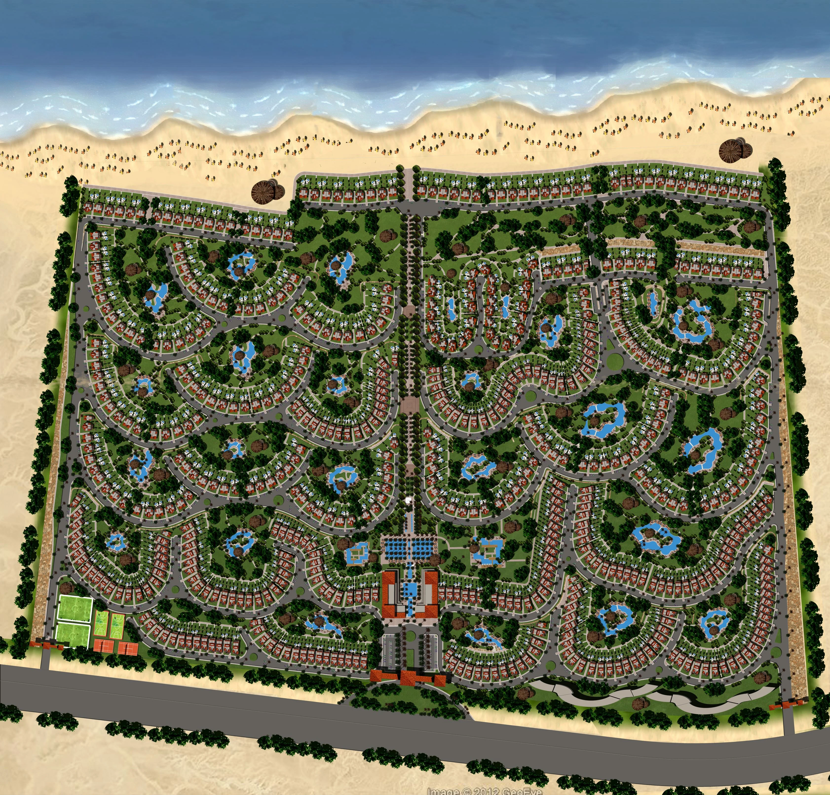 La Vista 6 Ain Sokhna master plan