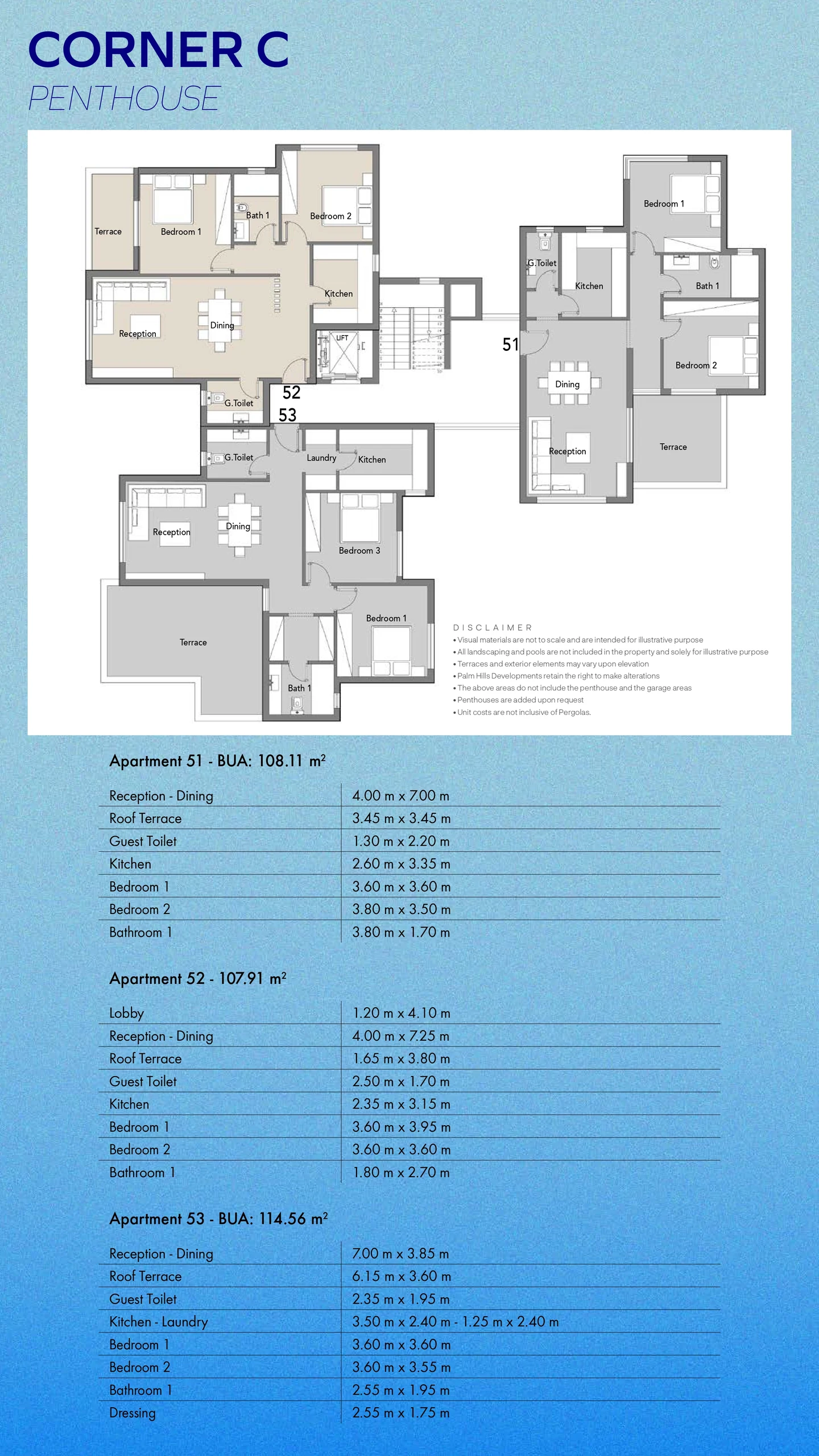 Apartments for sale in District 6 - Laria 6th of October City — Apartment