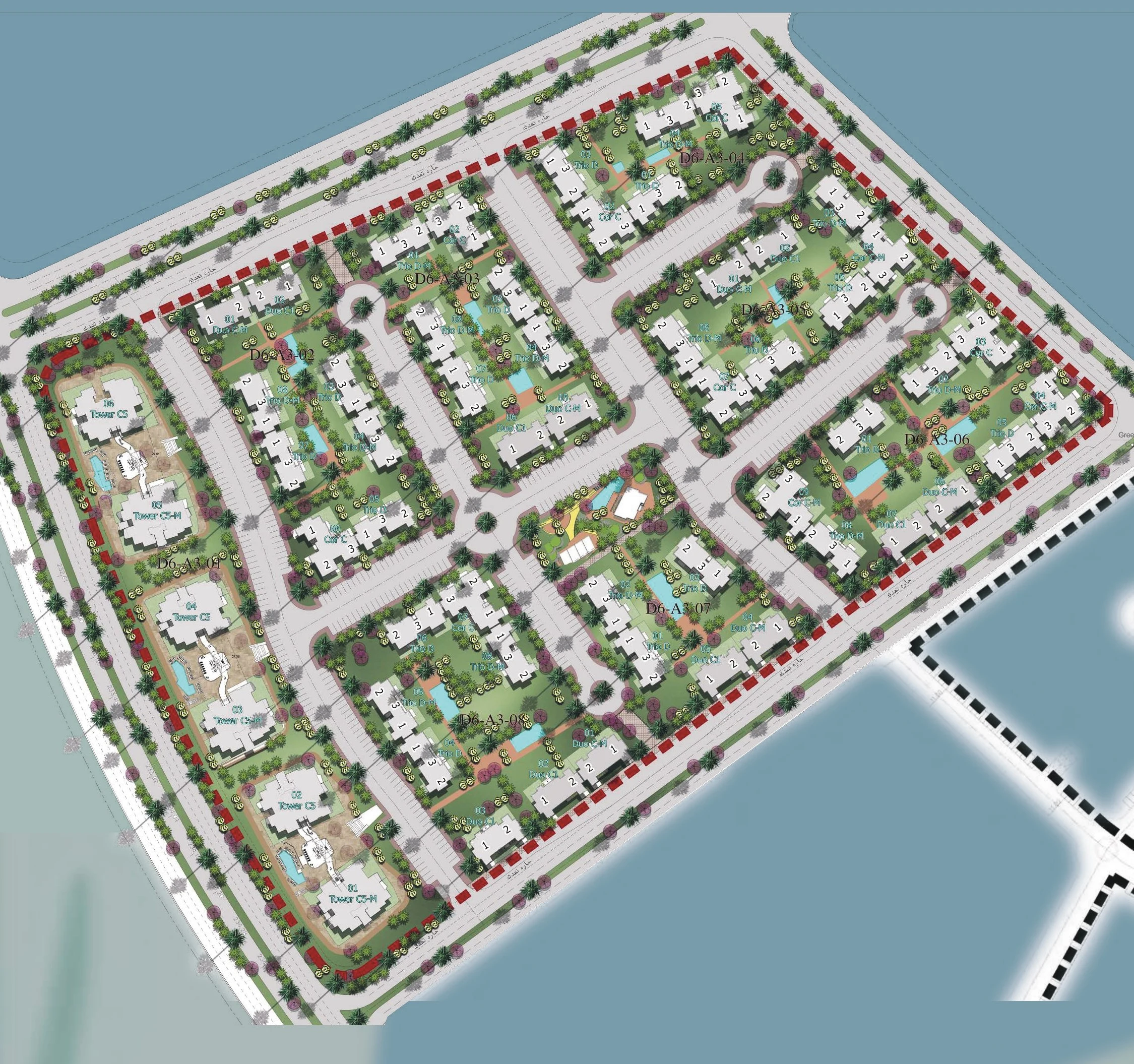 District 6 - Laria 6th of October City master plan
