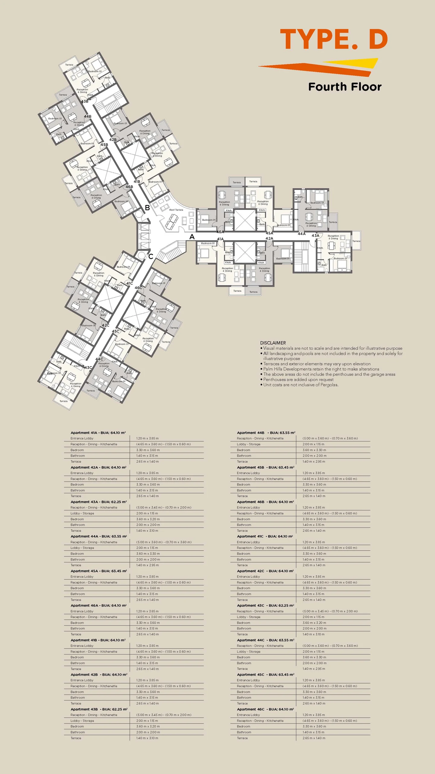 Apartments for sale in District 6 - The Village 6th of October City — Apartment