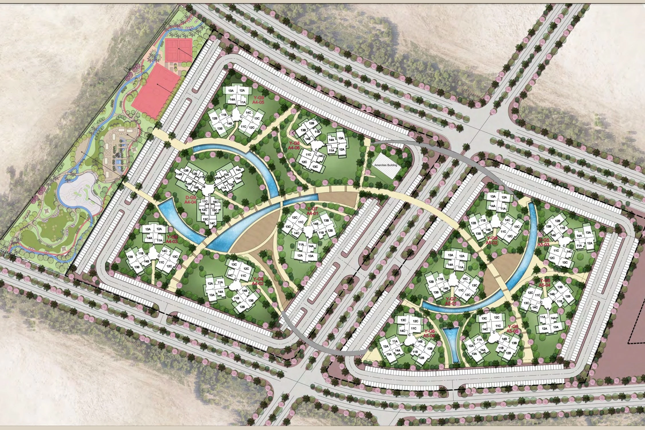 District 6 - The Village 6th of October City master plan