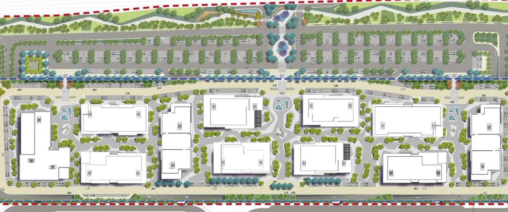 Swan Lake Residences Office Park New Cairo master plan
