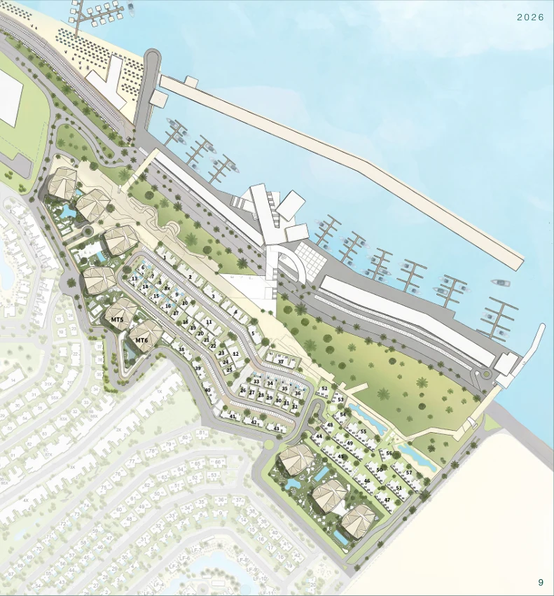 Marina Towers - IL Monte Galala Ain Sokhna master plan