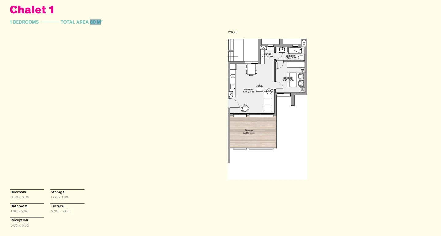 Chalets for sale in Saltshore - Salt North Coast-Sahel — Chalet
