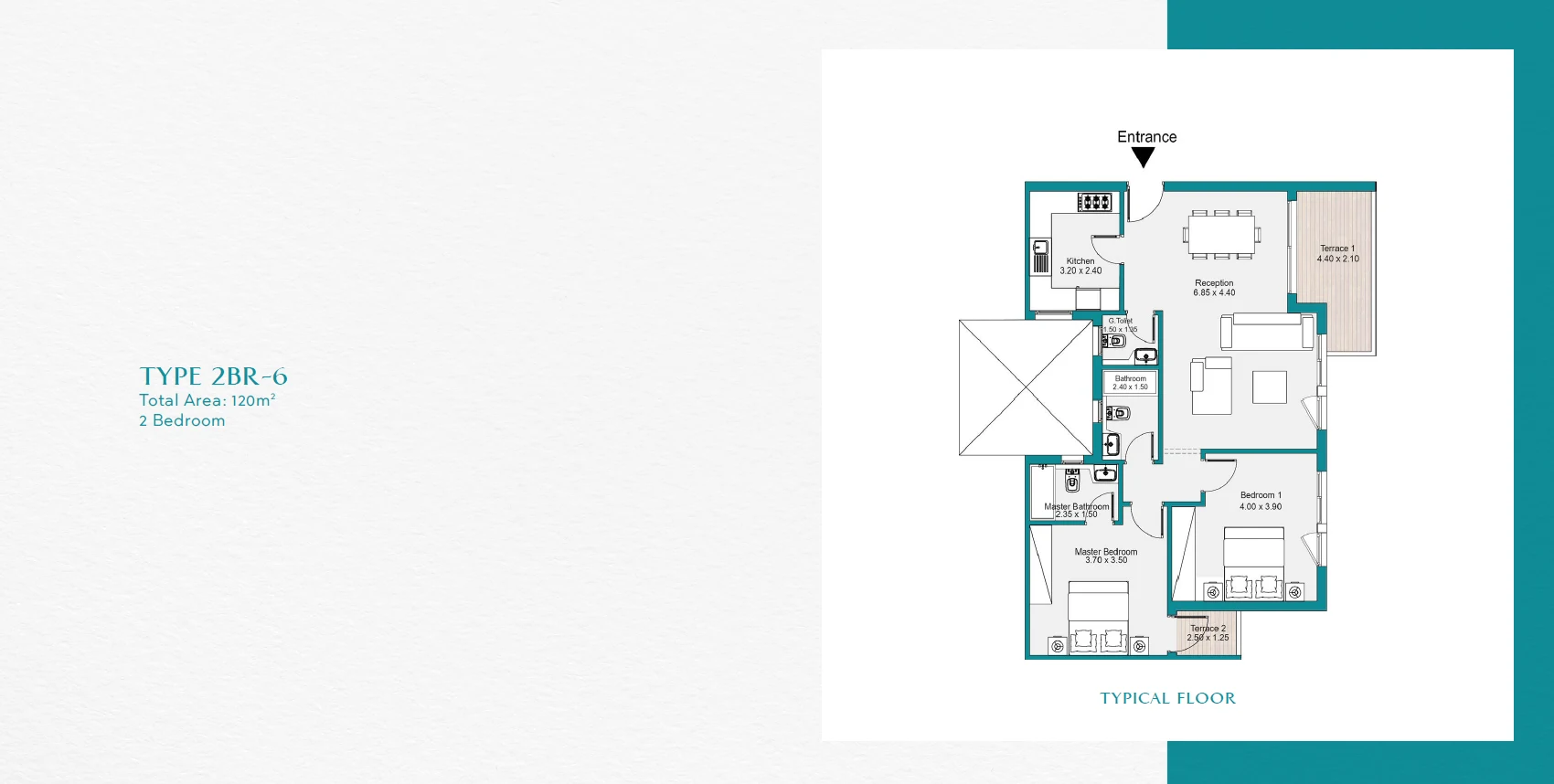 Apartments for sale in Lakeside-Bloomfields New Cairo — Apartment