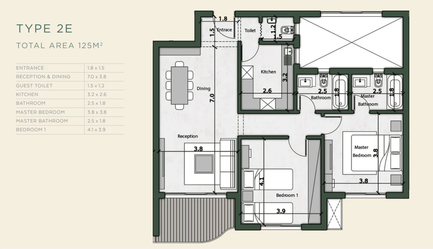 Apartments for sale in The Vues - Terraces Bloomfields New Cairo — Apartment