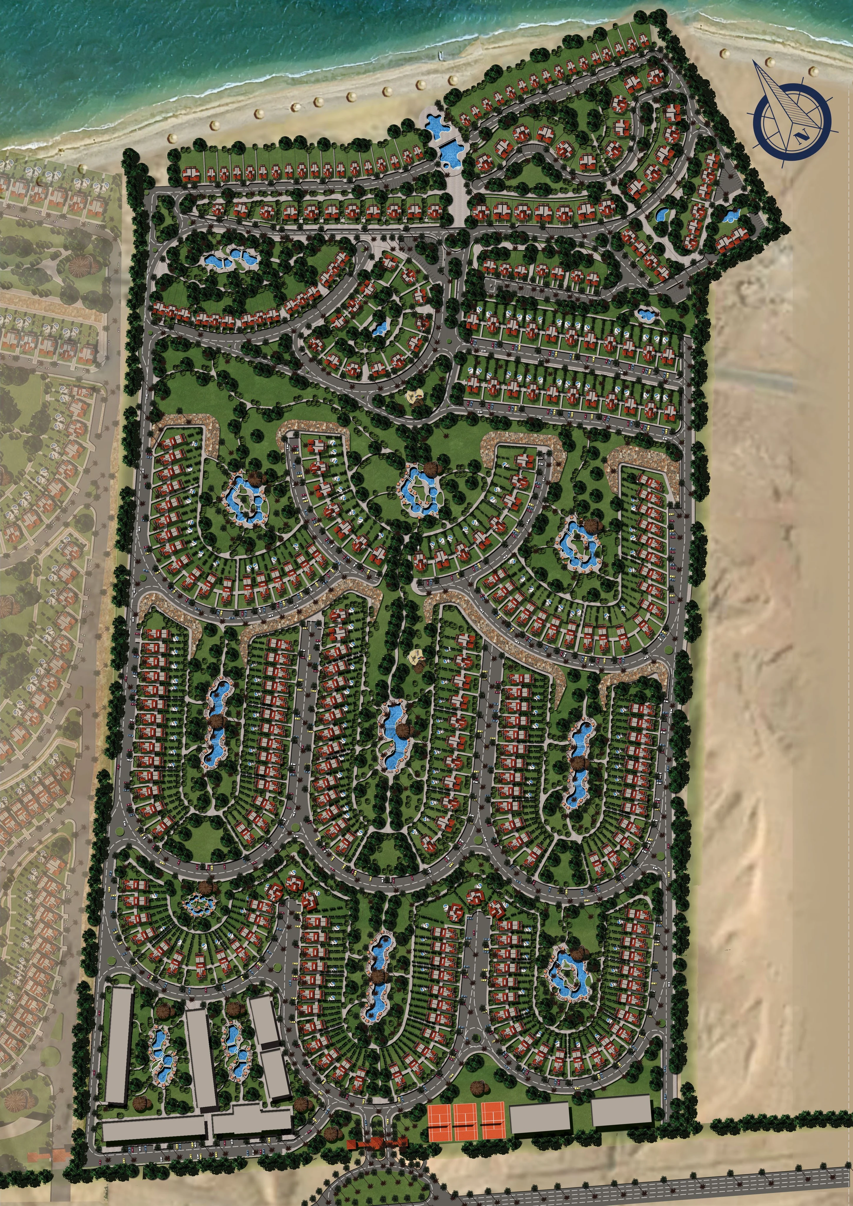 La Vista Topaz Ain Sokhna master plan