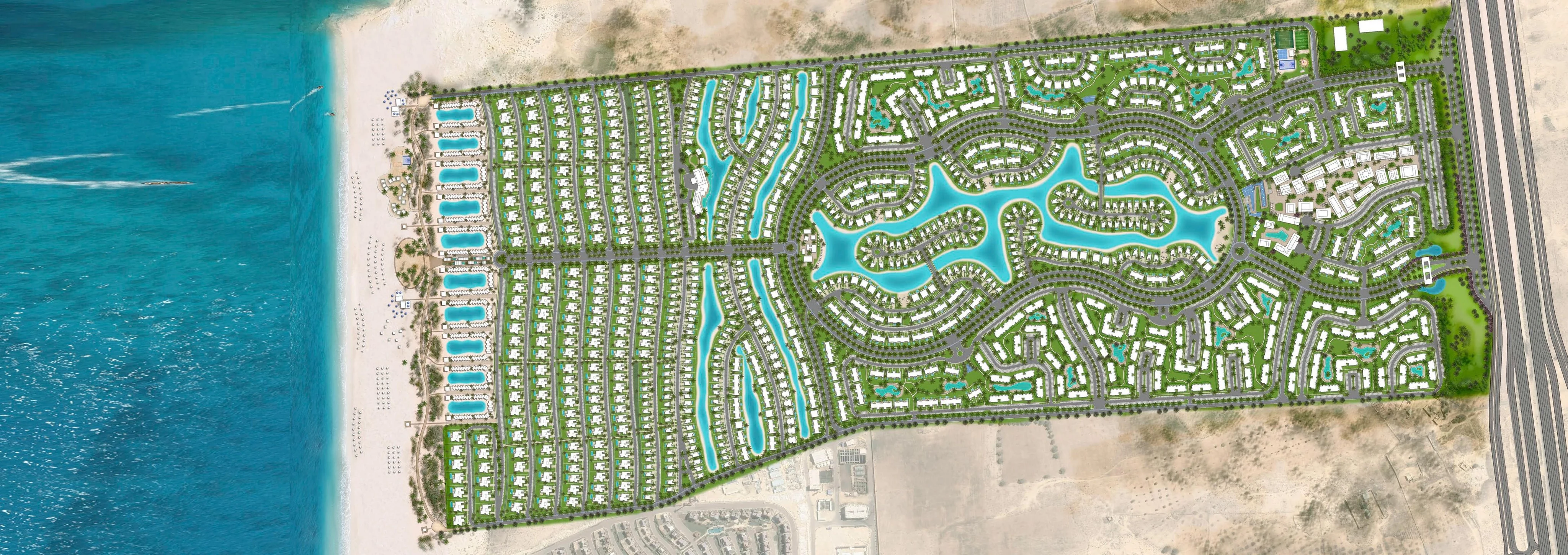 Ciano Lagoon North Coast-Sahel master plan