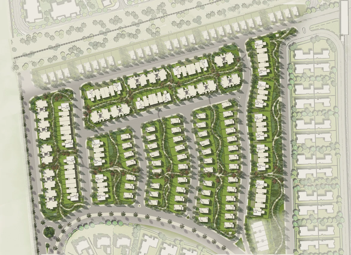 Pine Lanes New Zayed master plan