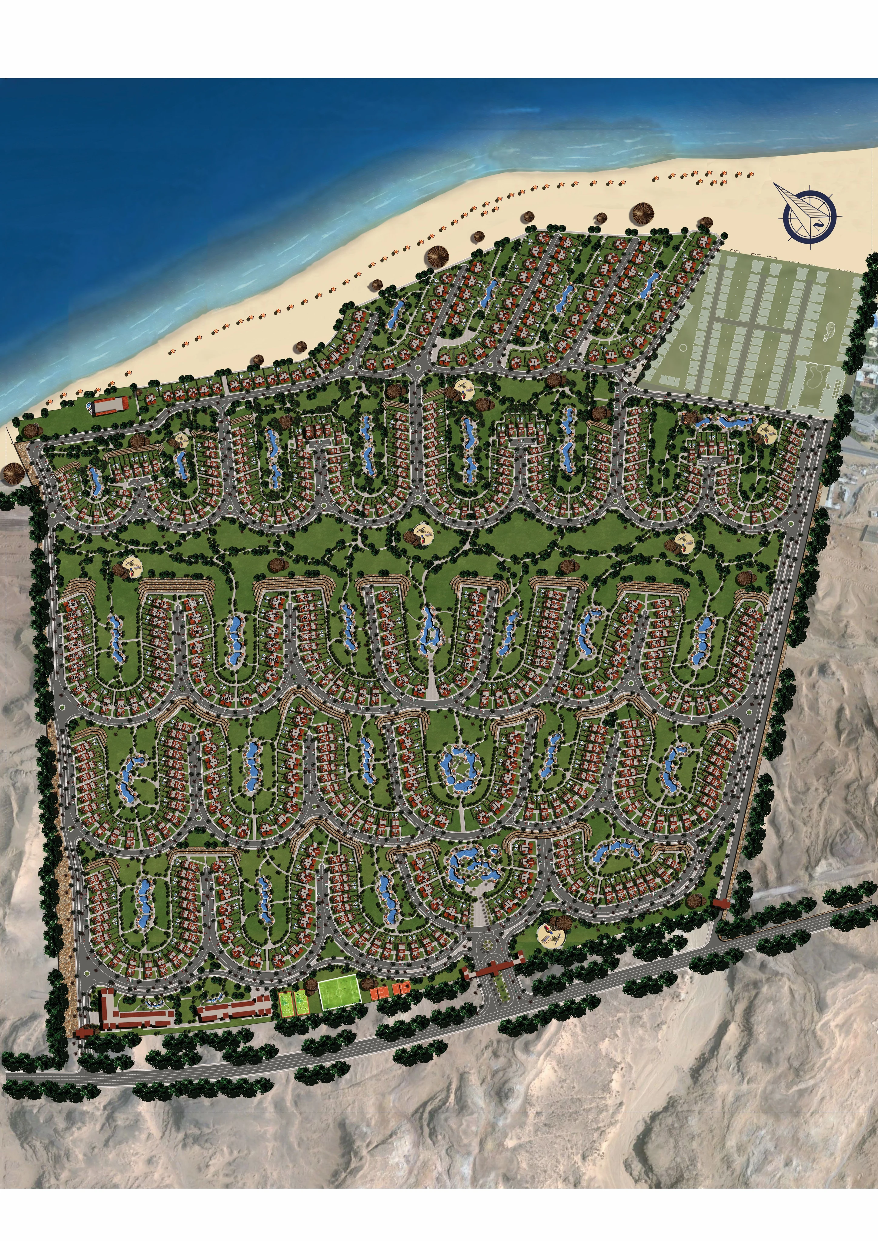La Vista Gardens Ain Sokhna master plan