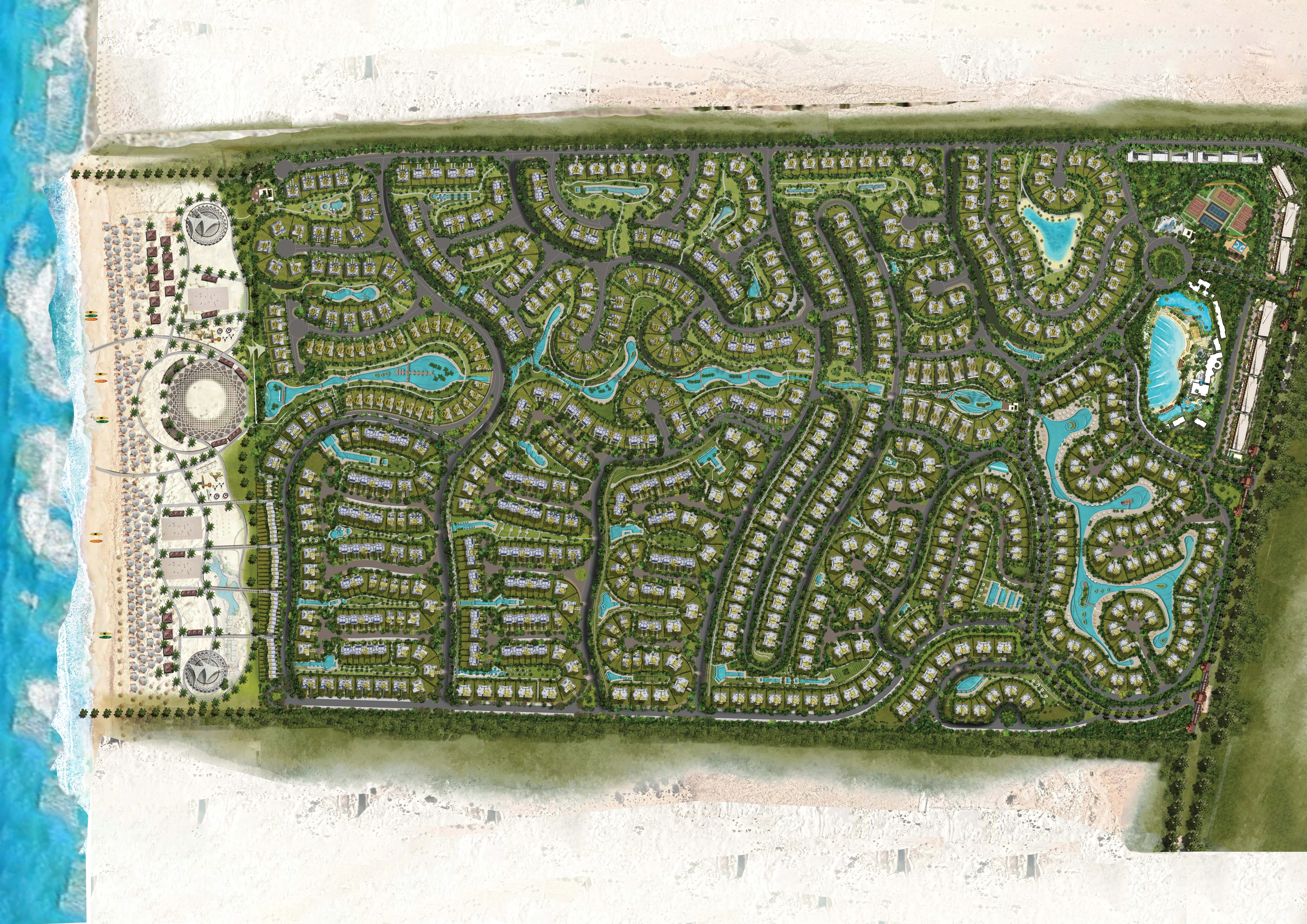 Seazen-Phase 1 North Coast-Sahel master plan