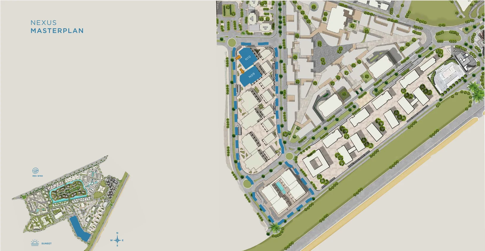 Nexus El Sheikh Zayed master plan