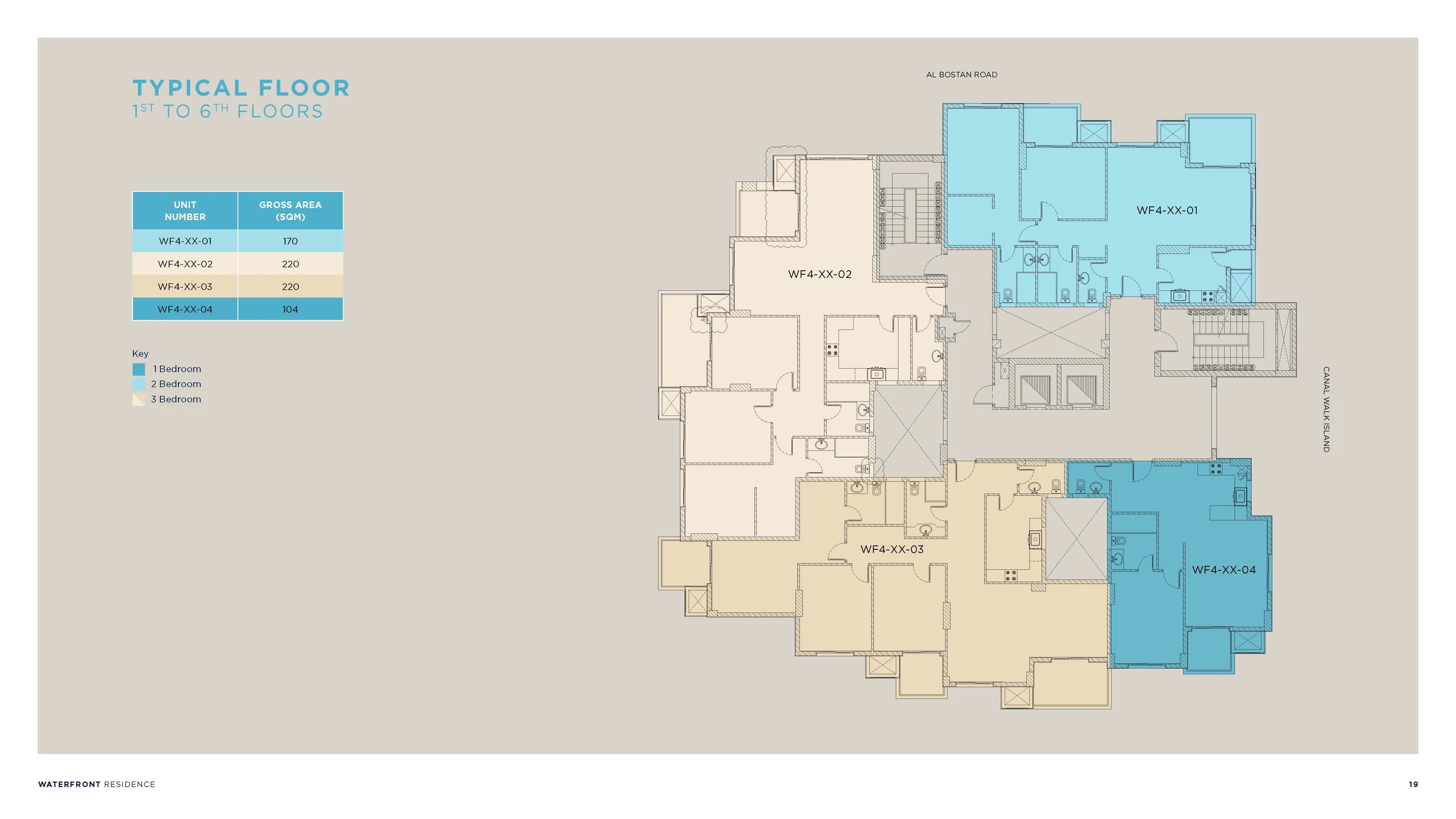 Apartments for sale in Waterfront Residence El Sheikh Zayed — Apartment