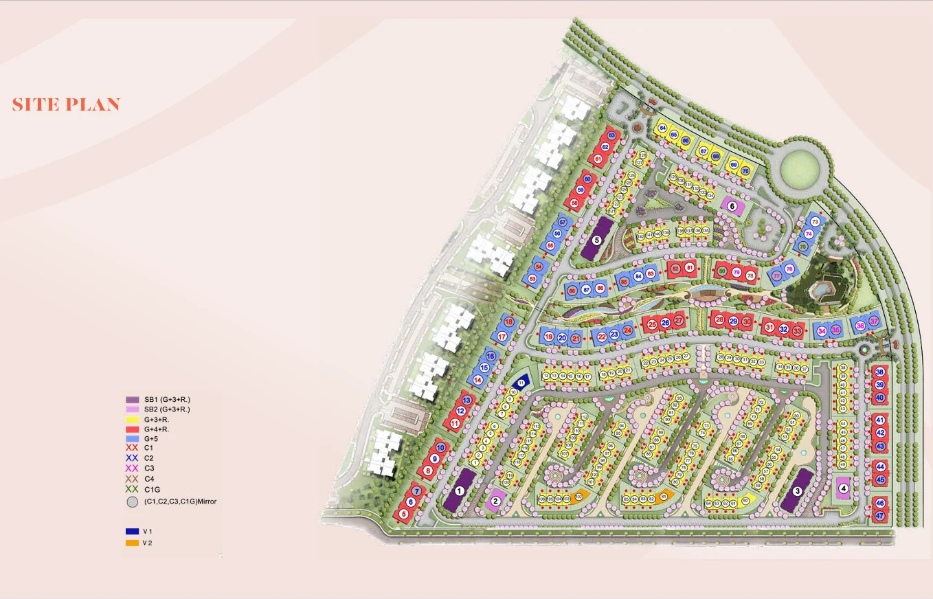 S1-Taval New Cairo master plan