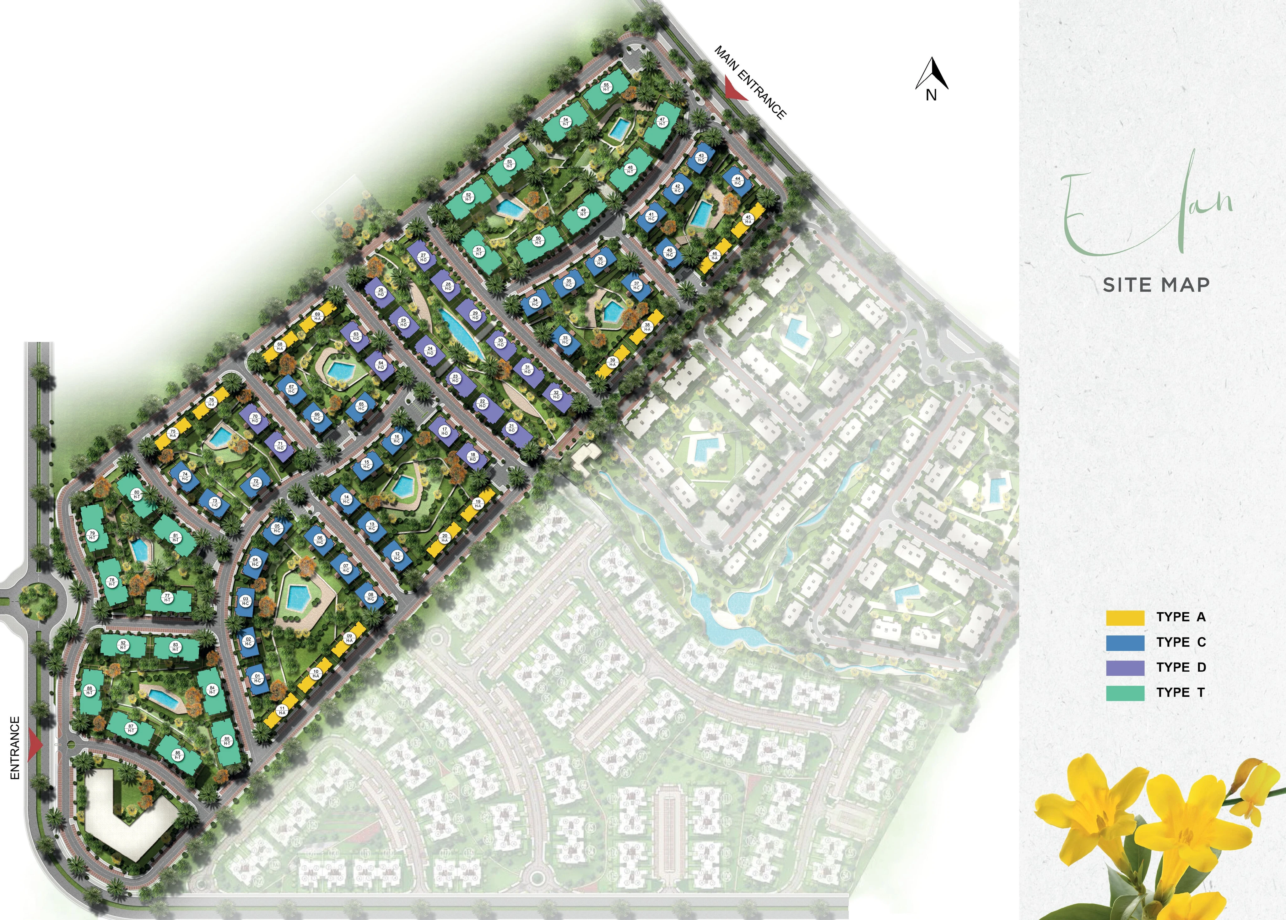 Elan New Cairo master plan