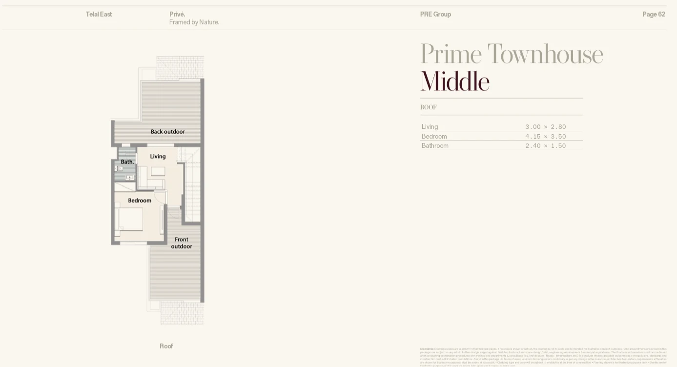 Villas for sale in Prive - Telal East New Cairo — Townhouse