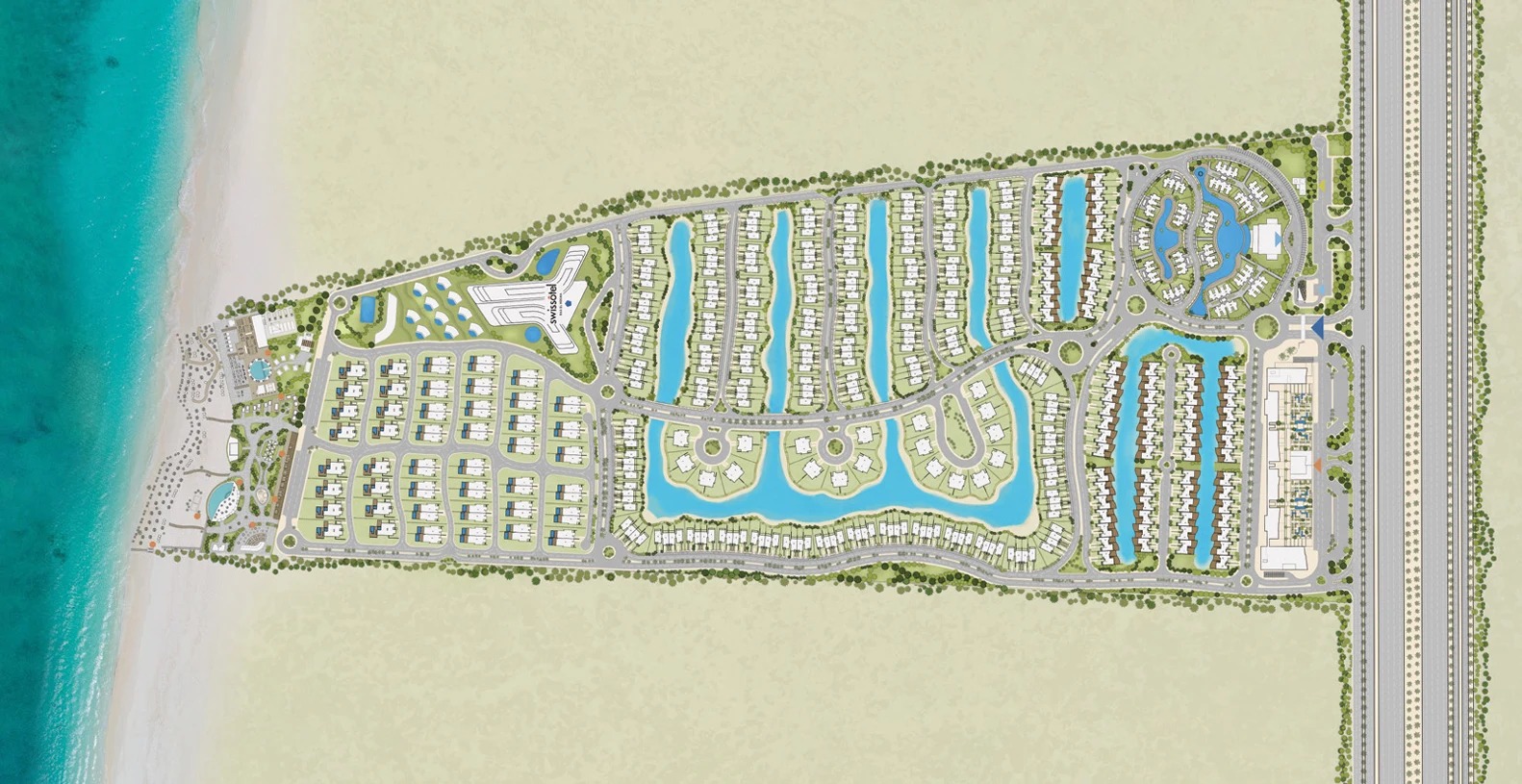 Naia Bay-Phase 1 North Coast-Sahel master plan