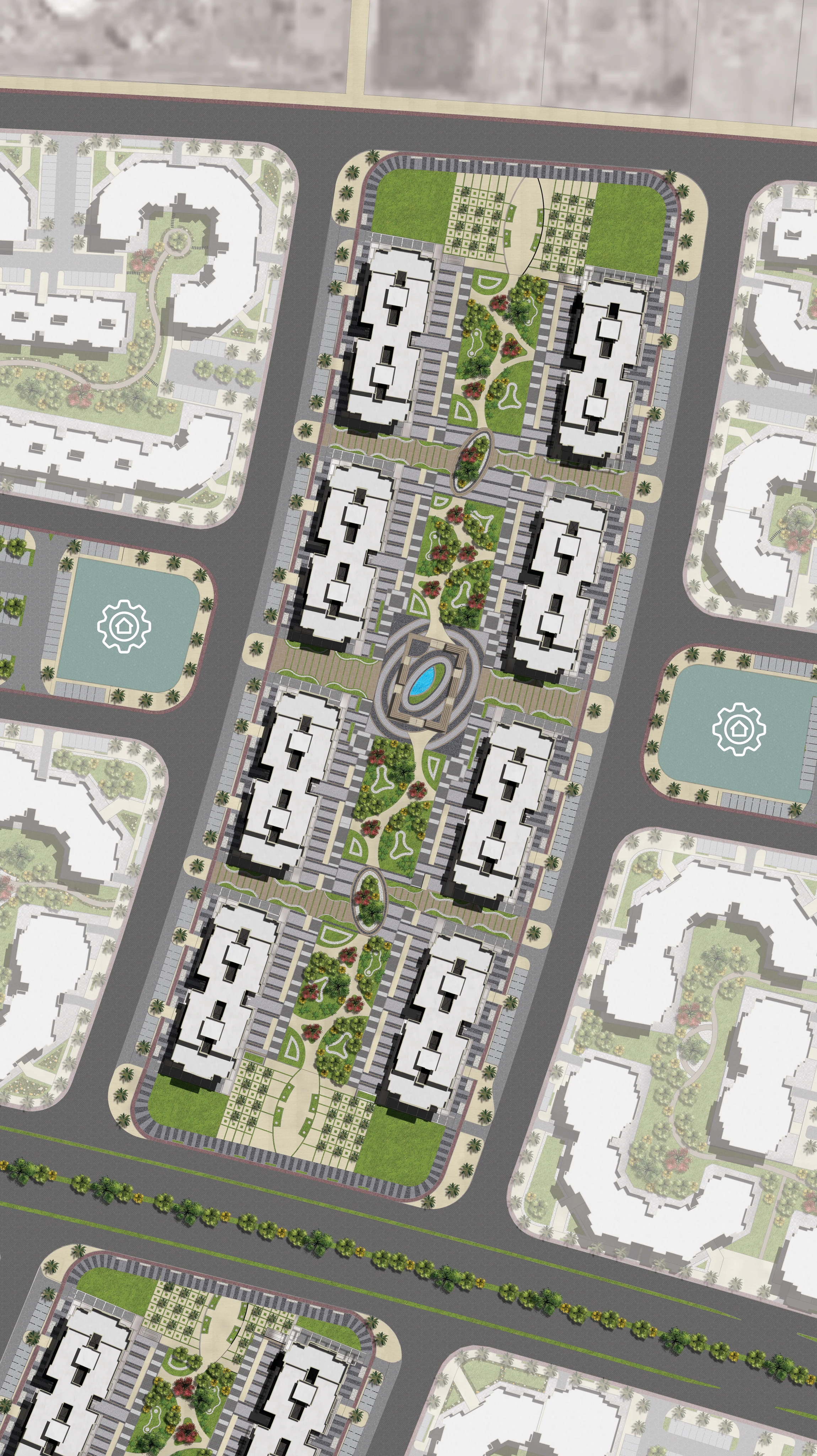 Mamsha Avenues New Capital City master plan