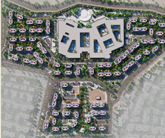 Khan Arabesque Central Cairo master plan