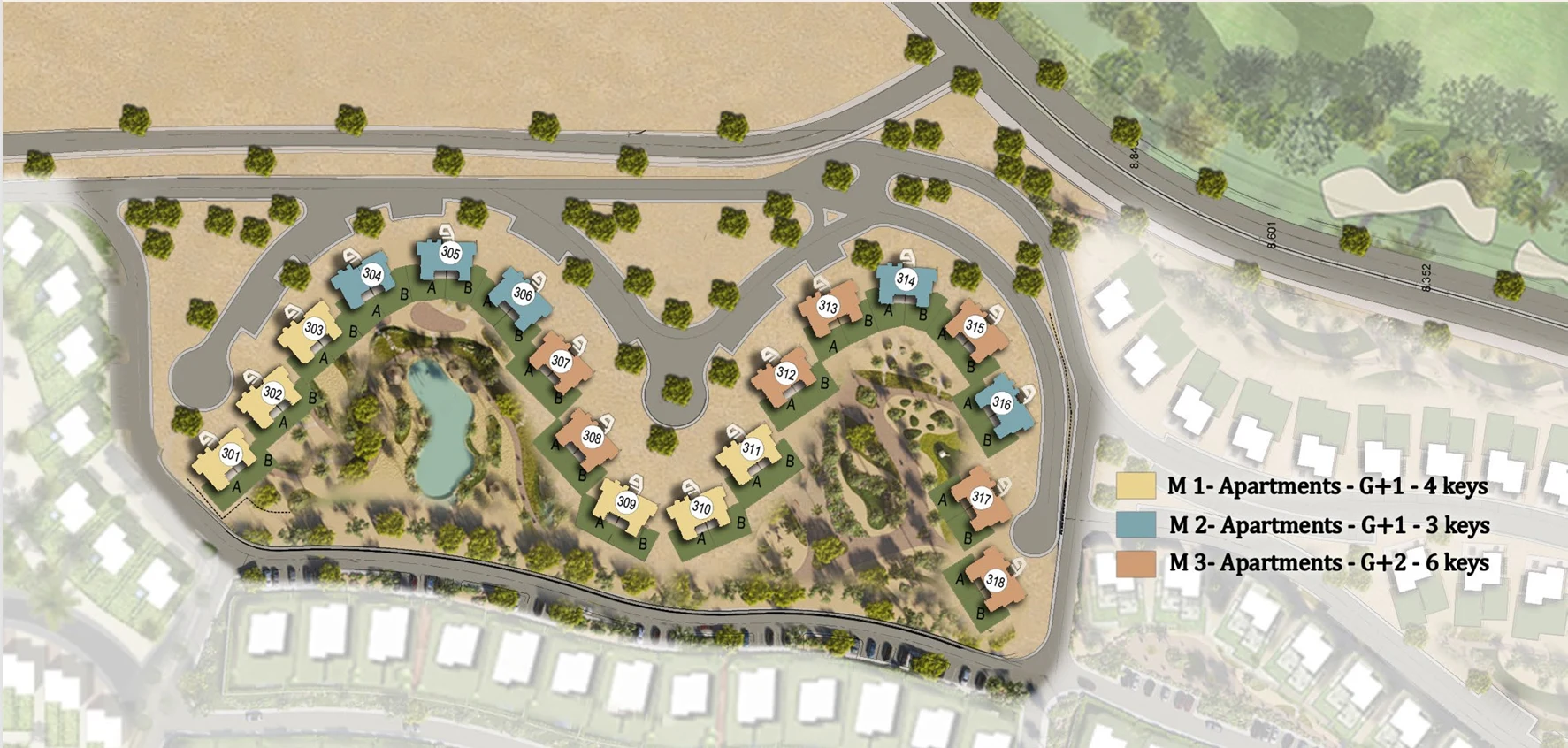 Mesca Heights Somabay master plan