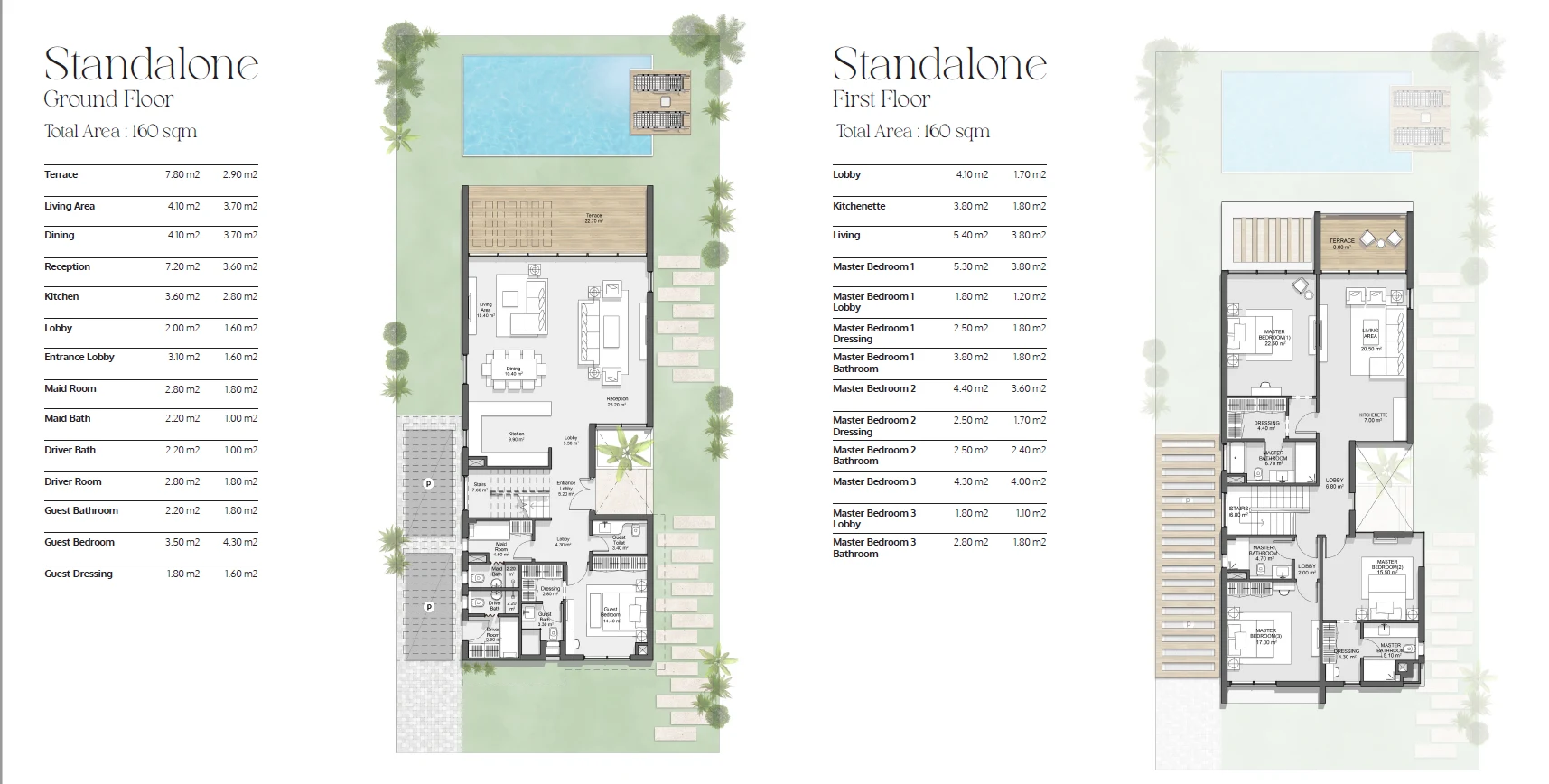 فلل للبيع في لاسيرتا العين السخنة — فيلا