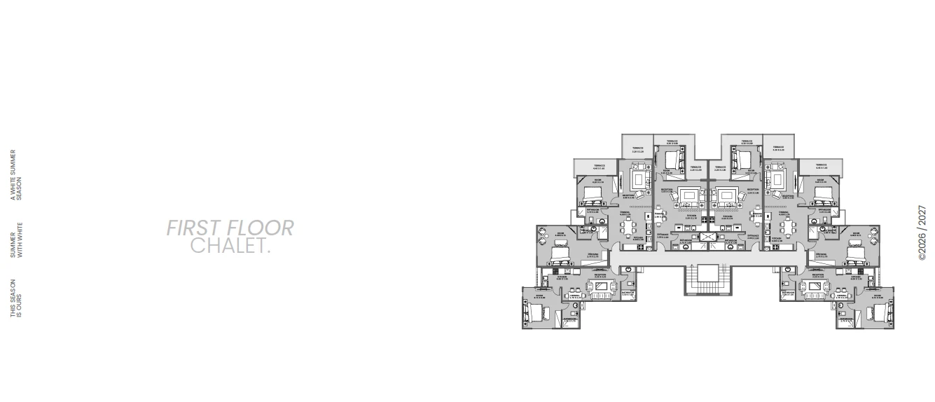 Chalets for sale in Water Crest - Direction White North Coast-Sahel — Chalet