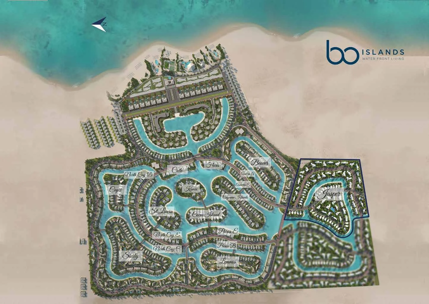 Bo Island master plan