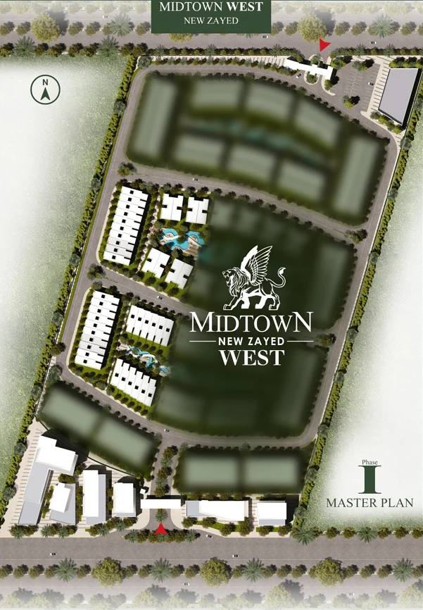 Midtown West Phase Two New Zayed master plan