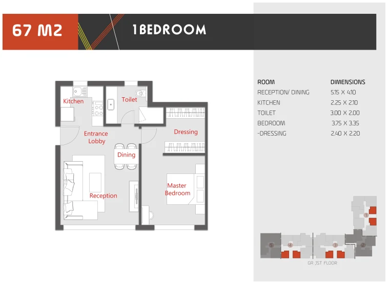 Apartments for sale in Al Karma Kay-Phase 3 El Sheikh Zayed — Apartment