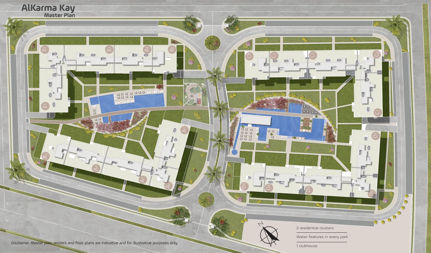 Al Karma Kay-Phase 3 El Sheikh Zayed master plan