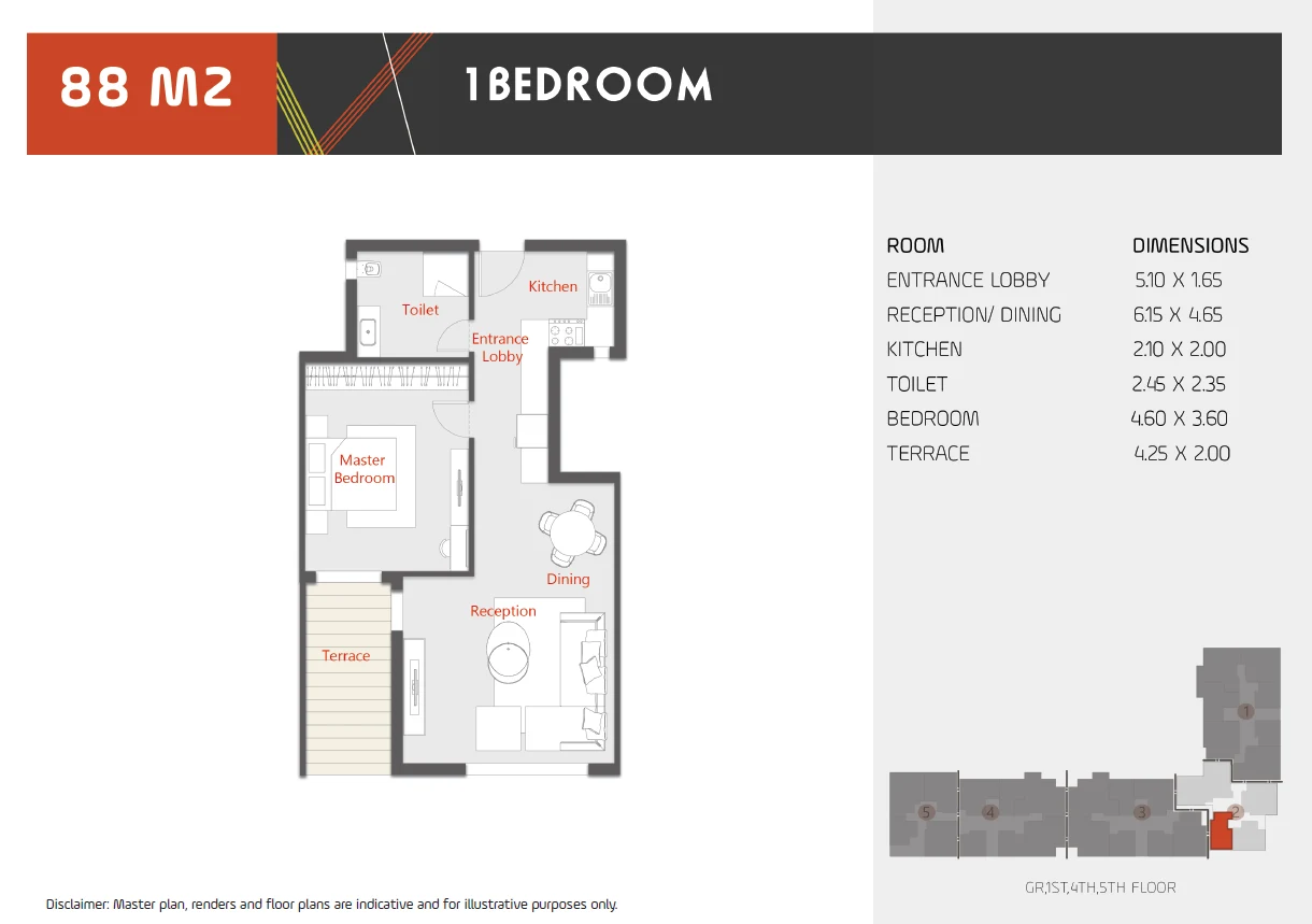 Apartments for sale in Al Karma Kay-Phase 2 El Sheikh Zayed — Apartment