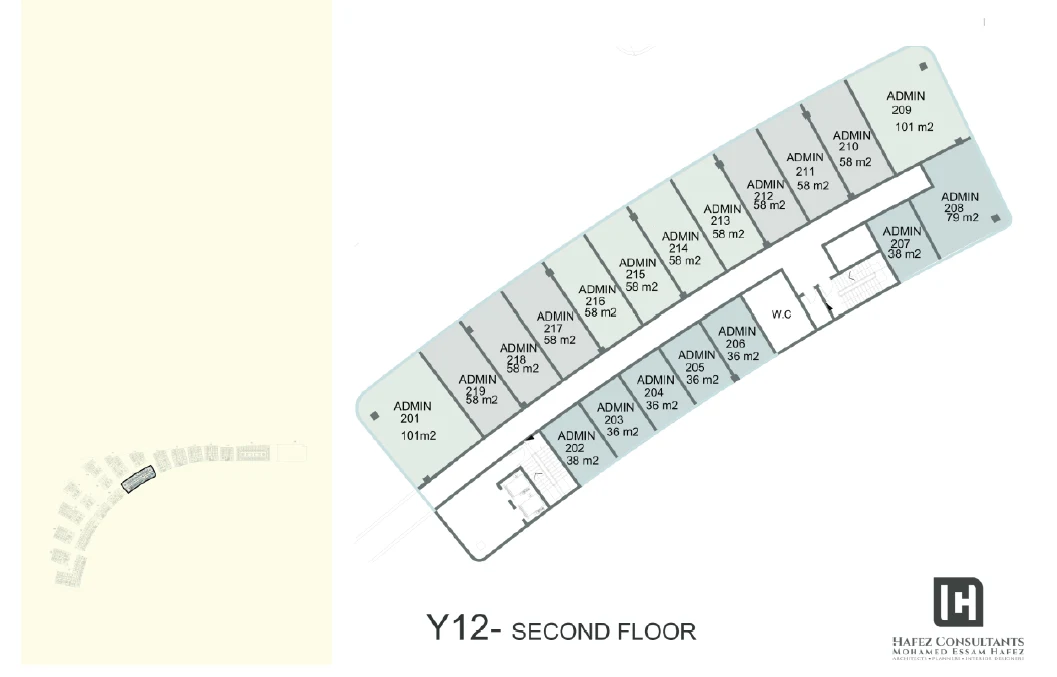 Clinics for sale in Yellow Lane New Cairo — Administrative
