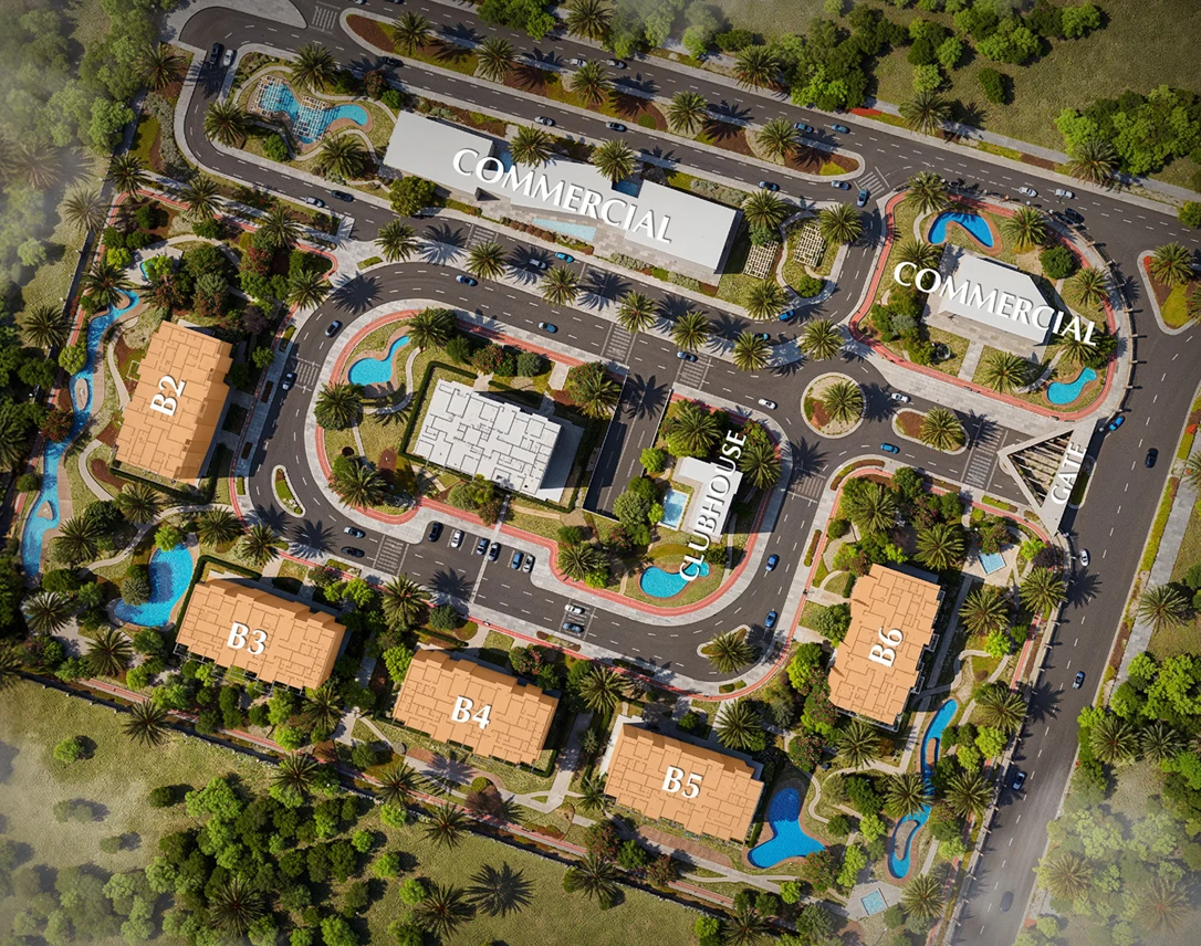 Boutique Village 2 New Cairo master plan