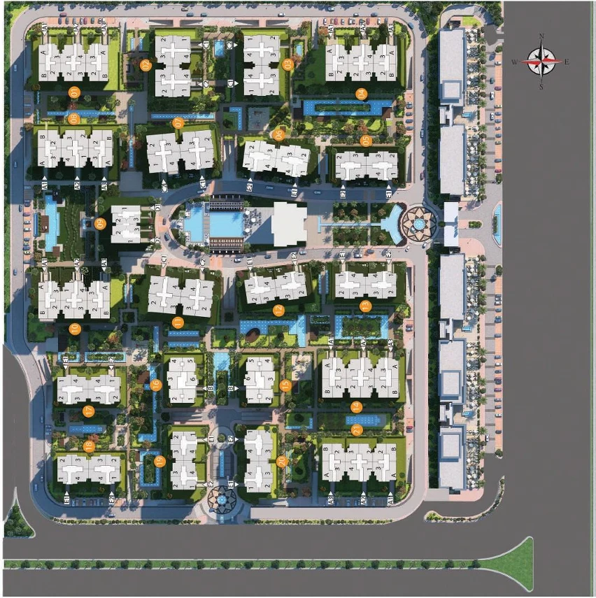 De Joya 3 strip mall New Capital City master plan