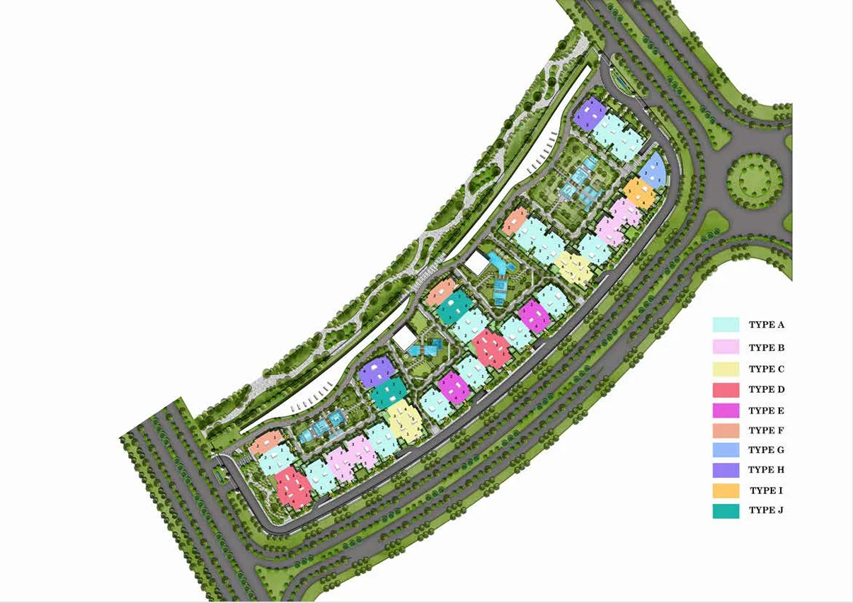 De joya 1 strip mall New Capital City master plan