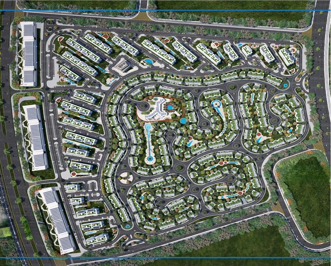 Midtown Sky Mall New Capital City master plan