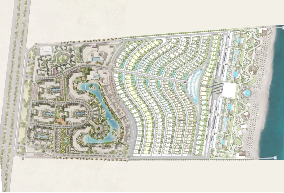 Lagoon Chalets North Coast-Sahel master plan