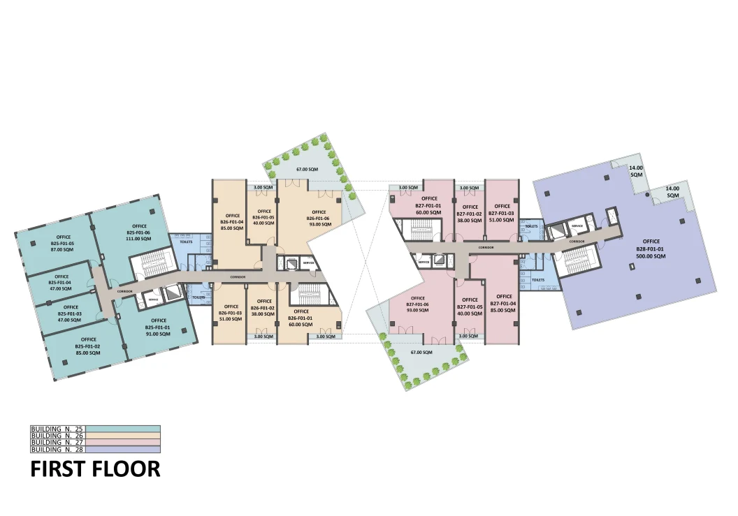 Clinics for sale in Rafts Business District 6th of October City — Administrative