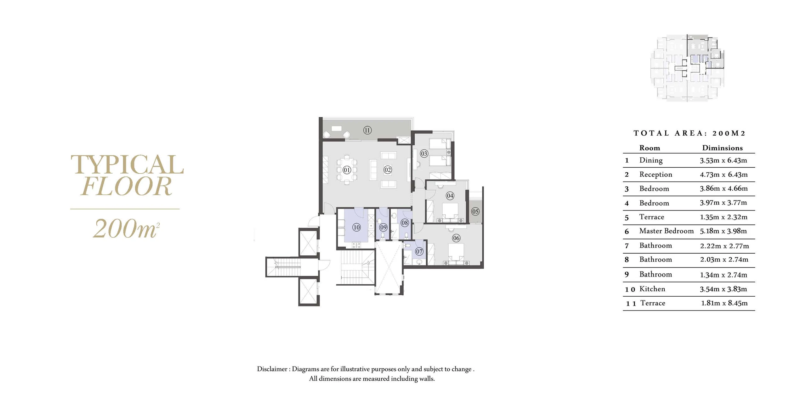 Penthouses for sale in El Patio Oro New Cairo — Apartment
