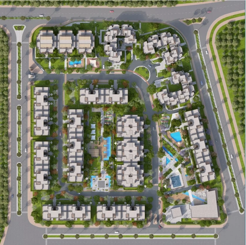 27 Residence New Cairo master plan