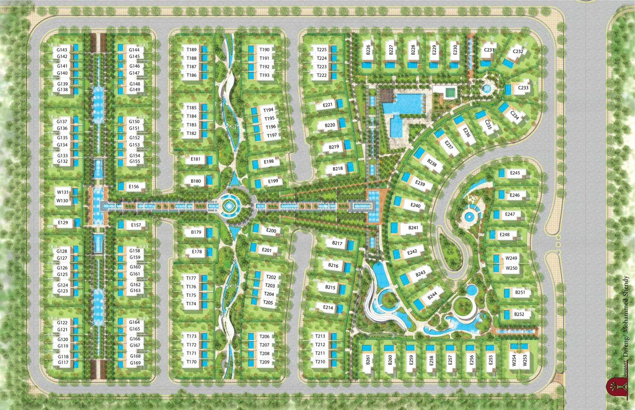 The 8 Extension 6th of October City master plan