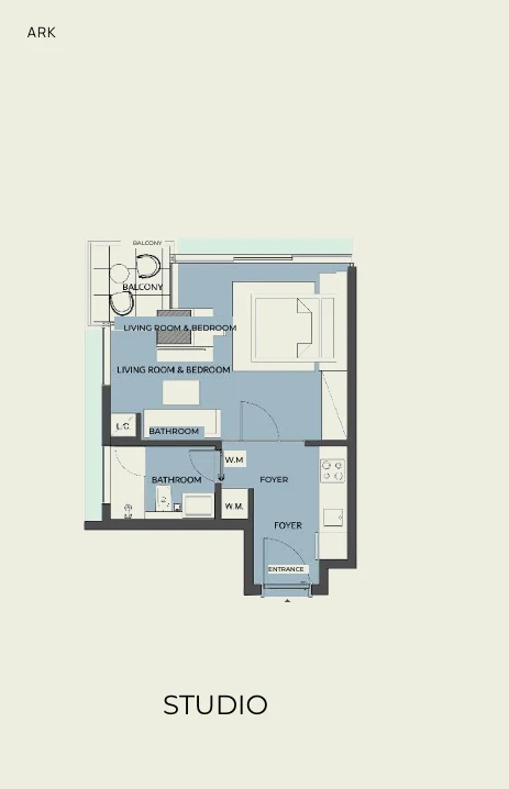 Apartments for sale in Edge New Cairo — Studio