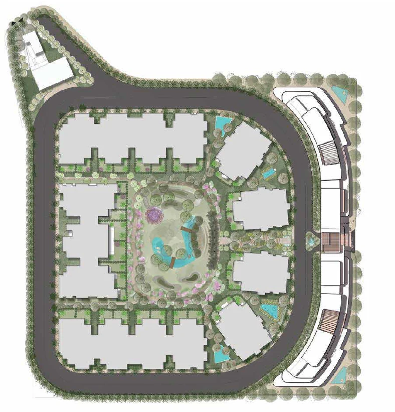 White Walk New Cairo master plan