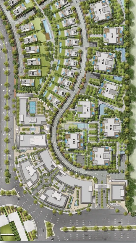 Urbn K New Cairo master plan