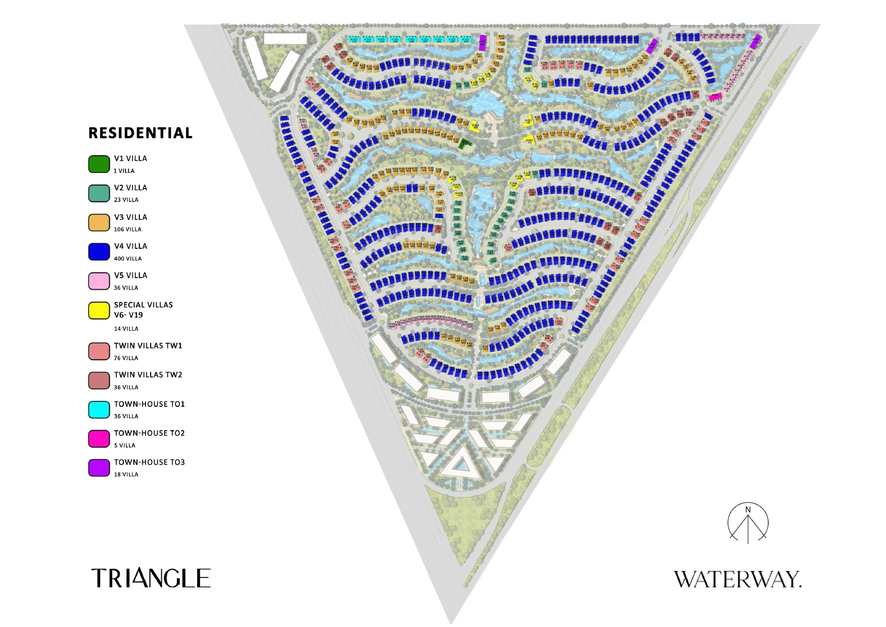 Triangle New Cairo master plan