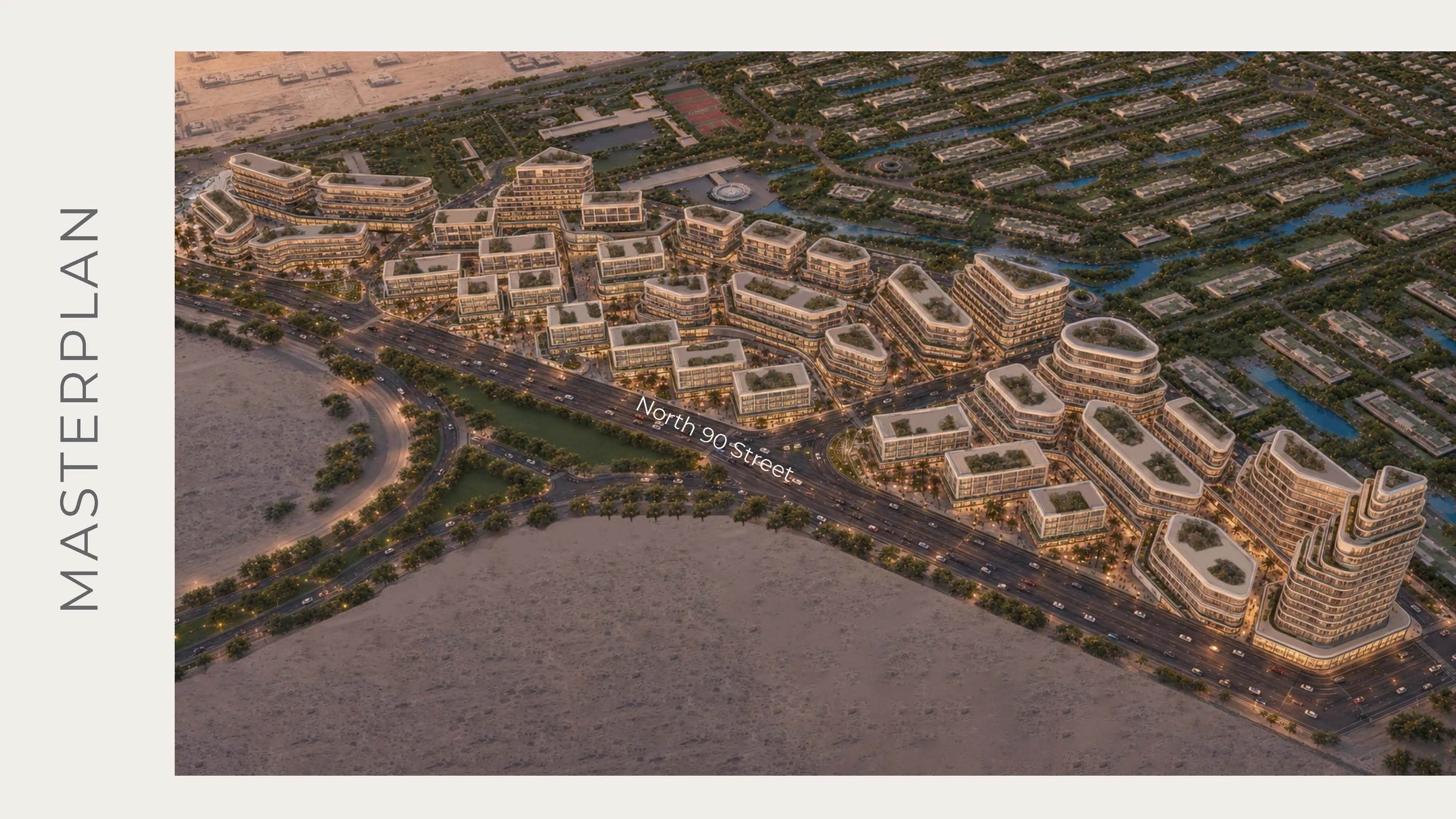 Vie / Halo New Cairo master plan