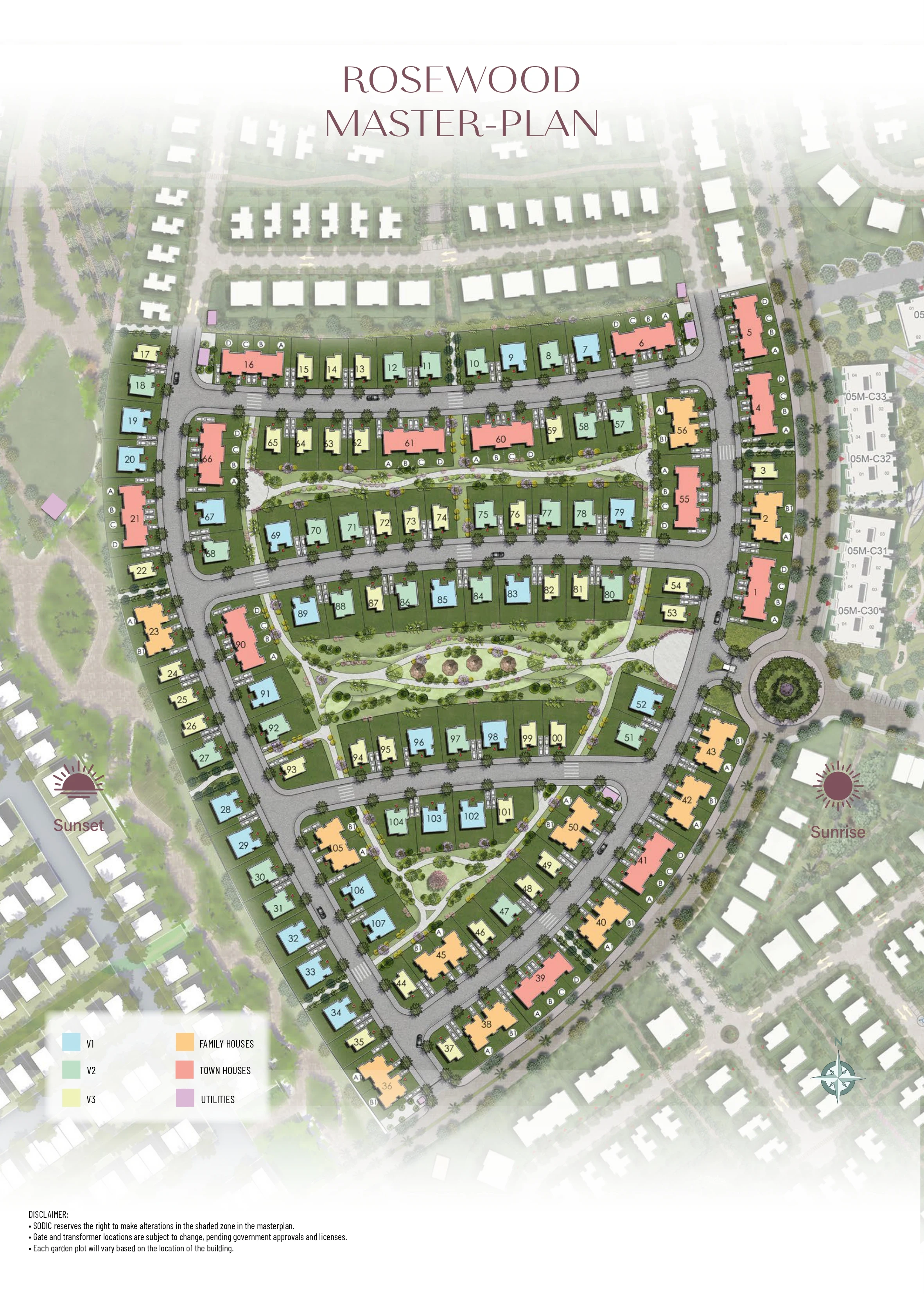 Rosewood New Heliopolis master plan